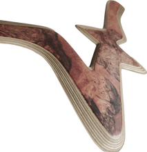 Lade das Bild in den Galerie-Viewer, asymetrischer Bumerang Alva, Detail der Maserung